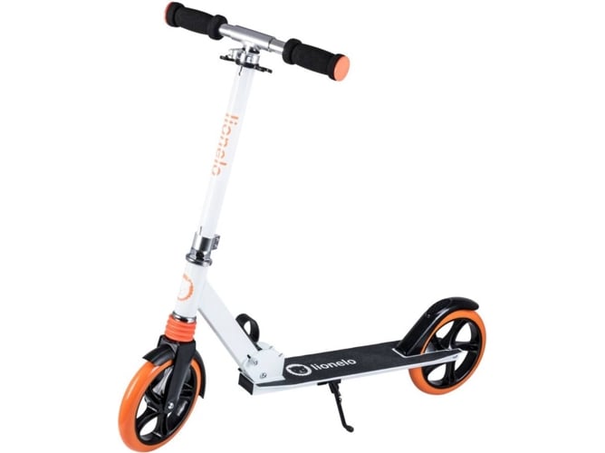 Lionelo Luca Patinete urbano xxl hasta 100 kg scooter para niños grandes ruedas 200 mm shockresist amortiguador volante ajustable altura freno