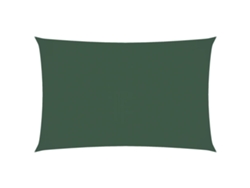 Maison Exclusive - Toldo De Vela Rectangular Tela Oxford Verde Oscuro 5x8 M