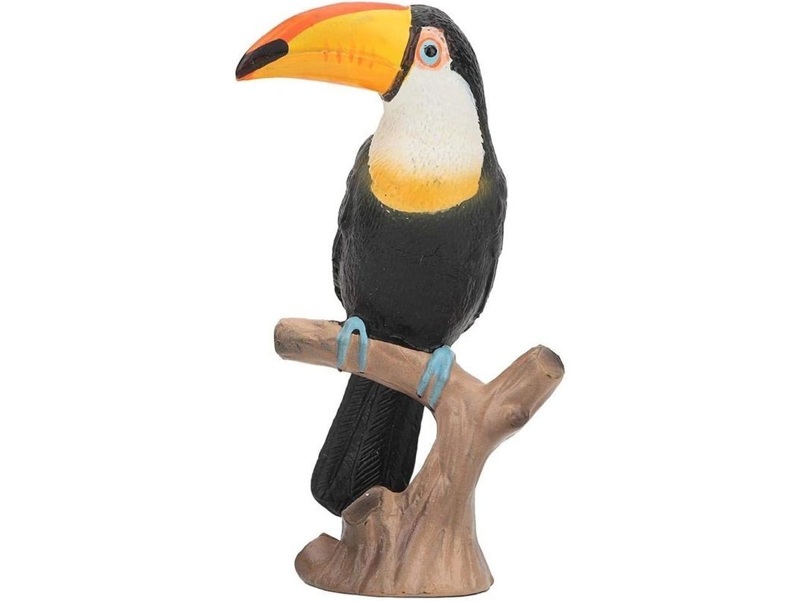 Figura De Juguete De Animal, Tucán Salvaje De Plástico, Figura Educativa Realista Para Niños.