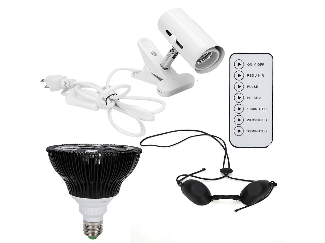 Lámpara de luz LED infrarroja pulsada de 36 W para fisioterapia con luz roja.