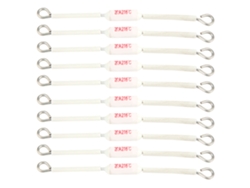 10 Piezas Fusible Cerámico 250v 20a Pieza Eléctrica Industrial Terminal De Cableado Bloque