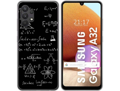 Carcasa Samsung Galaxy A32 4G TUMUNDOSMARTPHONE Formulas Multicolor