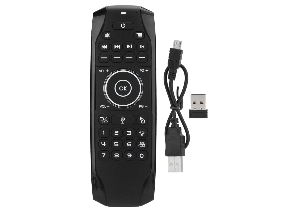 Mouse Sem Fio 2.4g G7v Pro Conexão Estável Entrada Por Voz Aprendizado Ir Controle Remoto
