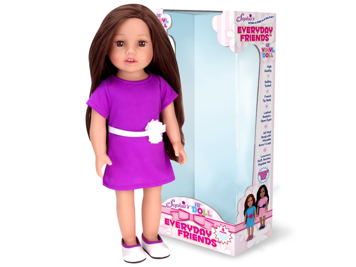 Accesorios de Muñecos SOPHIA'S (Vinil - Roxo - 45,7 cm)