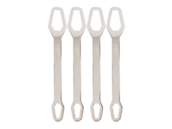 Juego De 4 Llaves Universales Autoajustables De 8-22 Mm, Acero 60hrc, Doble Extremo, 230 Mm Para Reparación.