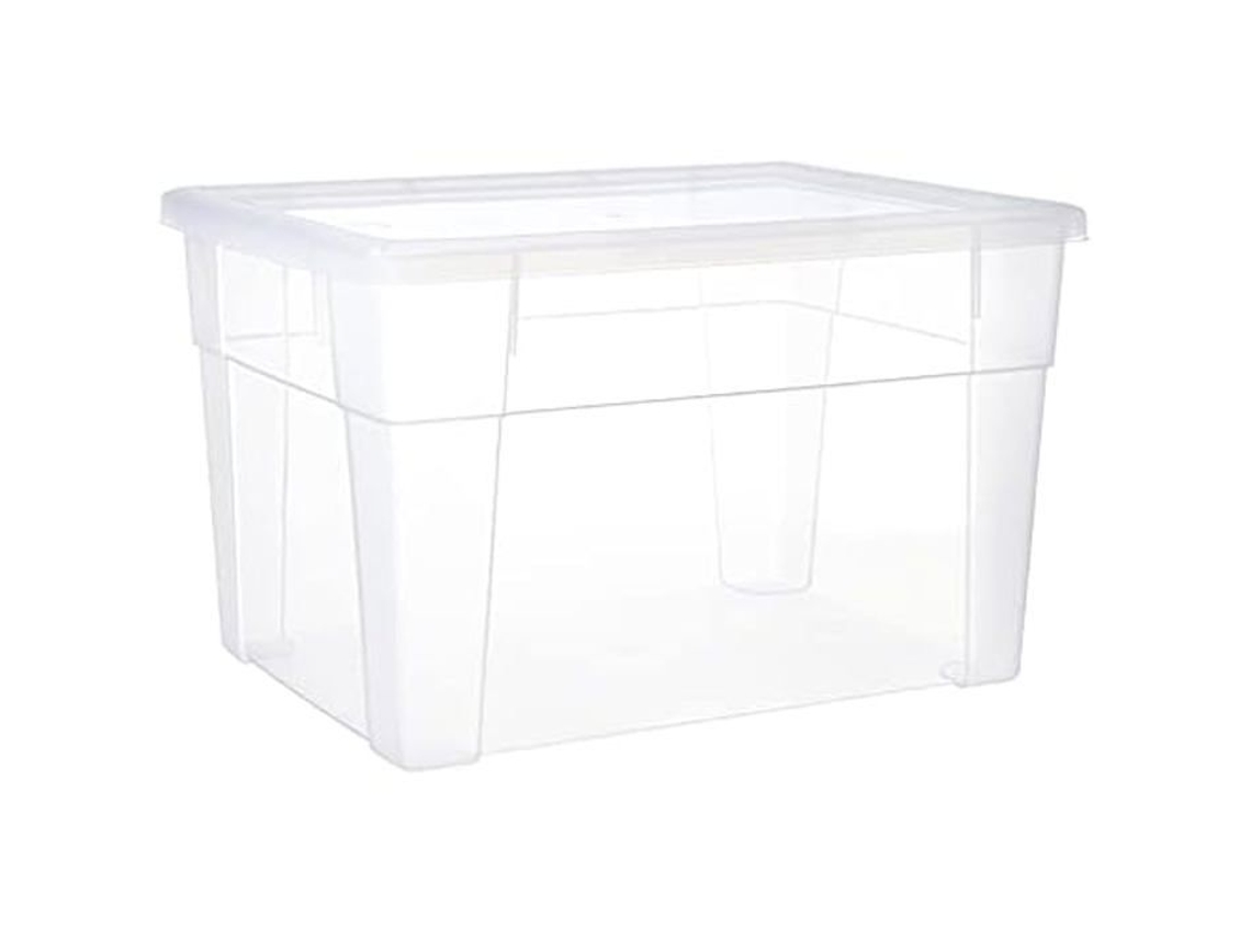 STEFANPLAST Visual Box Estuche Multiusos Tamaño Xl 39 X 29 X 24 Cm Polipropileno Gris