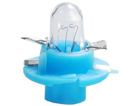 Lámpara B8.4D 1.2W 12V Azul M-TECH