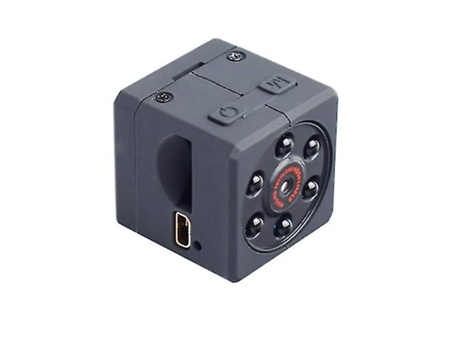 Mini Cámara HD 1080P Gran Angular Inalámbrica Impermeable con Visión Nocturna Detección de MovimientoNegro BISBISOUS