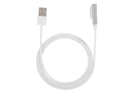 Cable De Datos De Carga Magnética Luminosa De 1m/3.3ft Para Sony Xperia Z1/z2/z3 Color Plata
