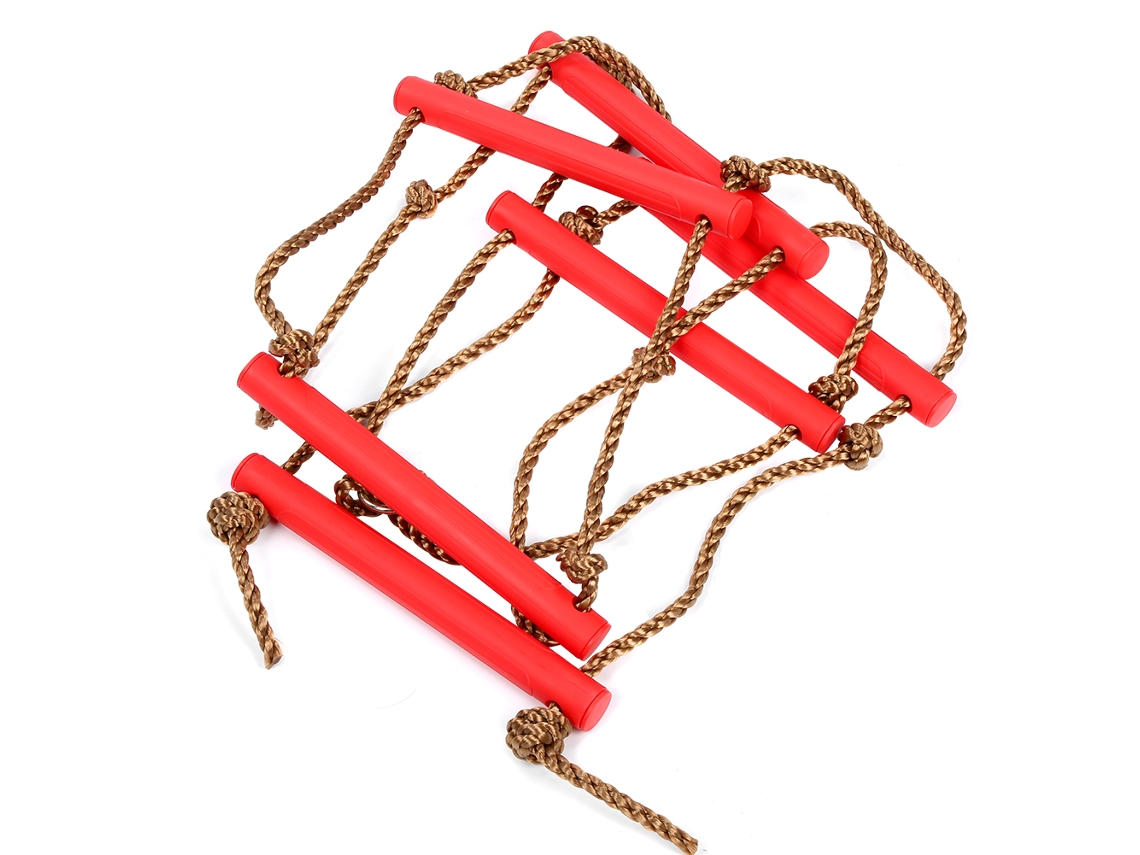 2026-escalera De Escalada Para Niños Con Cuerda Unilateral Juguete De Ejercicio Al Aire Libre Equipo Deportivo Plástico