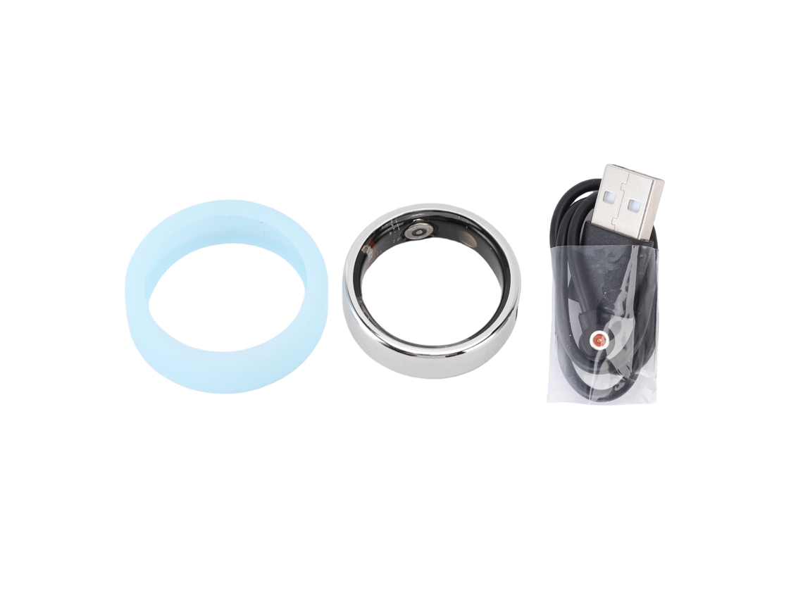 Anillo Inteligente (monitoreo De Actividad, Podómetro) Resistente Al Agua, Carga Rápida, Cámara Con Gestos, Conexión Bluetooth Para Android E Ios 8