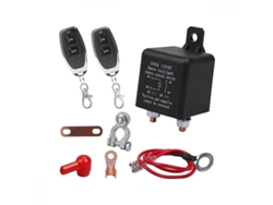 2026-interruptor De Batería Inalámbrico, Control Remoto 12v 200a Para Coche Moto Barco Caravana Camión Negro