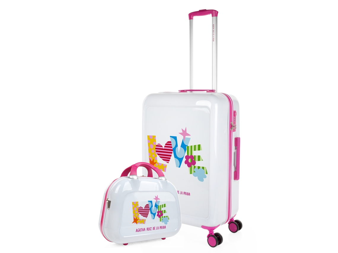 Maleta para PC Happiness Love de AGATHA RUIZ DE LA PRADA (45x68x26 cm)