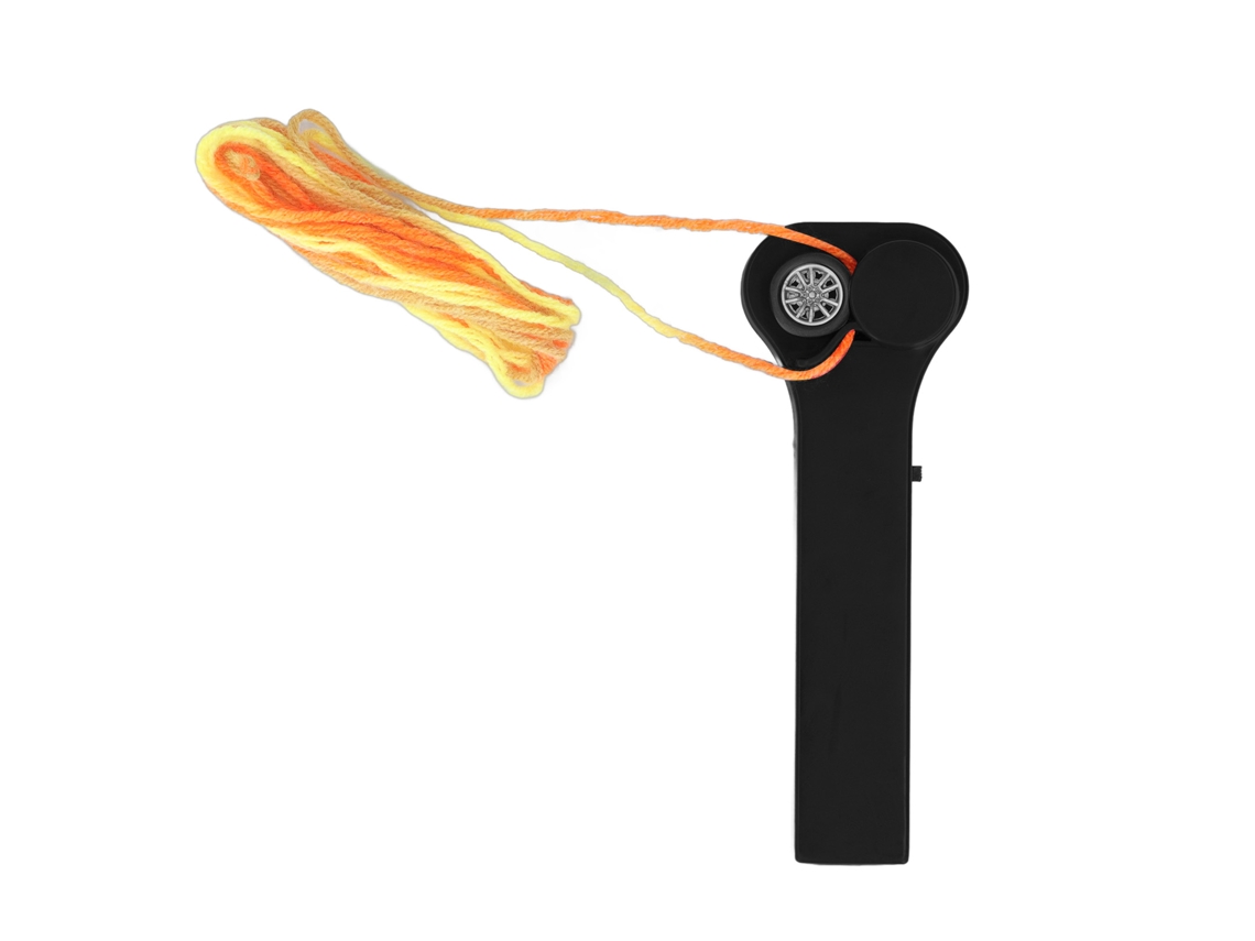 Lanzador De Cuerda Eléctrico Con Hélice, Juguete Compacto Para Gatos Y Niños, Abs