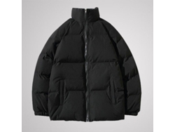 Chaqueta De Invierno Acolchada Para Hombre Con Relleno De Plumón Para Esquí, Nieve Y Viajes Al Aire Libre.