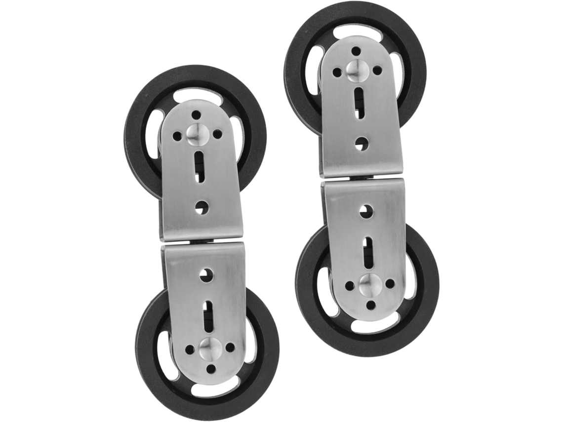 2 Poleas Giratorias De Doble Forma Para Máquinas