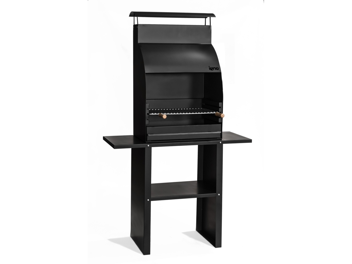 Barbacoa de metal IGNO con encimera