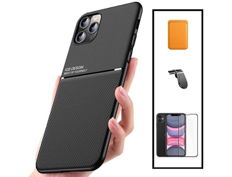 Carcasa + Soporte L Safe Driving iphone 13 Pro Max PHONECARE Magnetic Lux Negro 88810