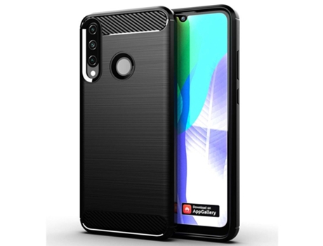 Carcasa Huawei Y6p TUMUNDOSMARTPHONE Carbon Negro