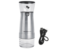 Molinillo de café eléctrico portátil de acero inoxidable, ideal para la cocina. Rosewell
