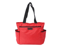 Bolsa De Herramientas Portátil Oxford Para Herramientas De Jardín, Multifuncional, Almacenamiento, Herramientas Para El Hogar, Roja