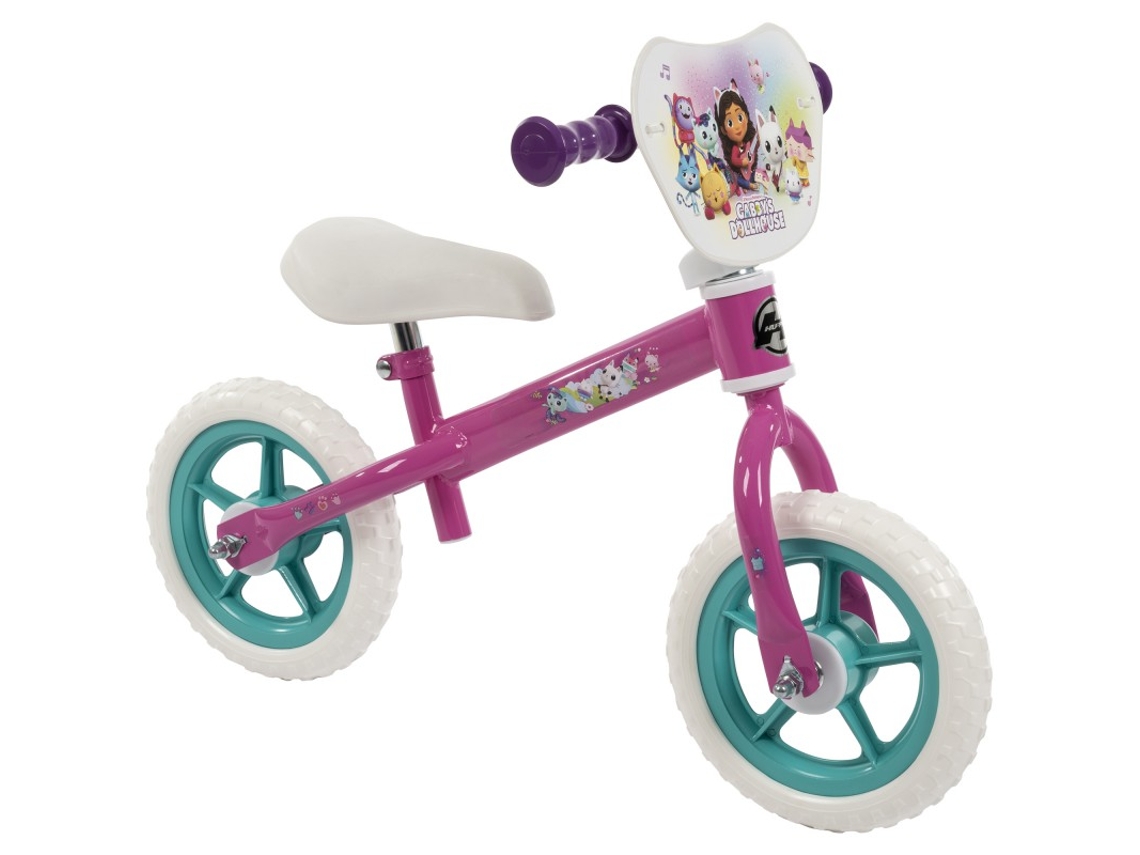 Bicicleta infantil Gabbys, casa de muñecas, motociclista, 10 Toimsa
