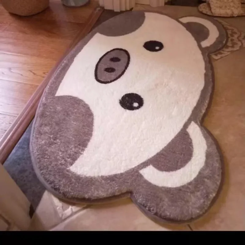 (estilo 4 60x90cm) Alfombra Decorativa Creativa Con Patrón De Dibujos Animados, Suave Y Cómoda, Adecuada Para La Decoración Del Hogar.