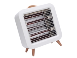 Aquecedor Elétrico Portátil 550w Silencioso Aquecimento Rápido Luz Suave Para Ambientes Pequenos