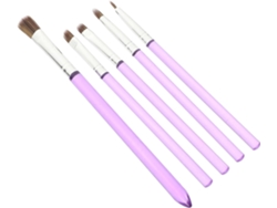 Té, Postre, Juego De 5 Pinceles Para Decorar Pasteles Con Fondant