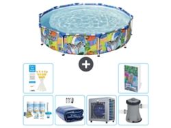 Bestway Piscina Bestway Steel Pro Redonda - Selva - 305x66 Cm - 7-peças S128