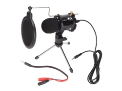 Kit De Micrófono De Condensador Profesional Cardioide Para Estudio, Para Grabación, Podcasting, Locución Y Streaming