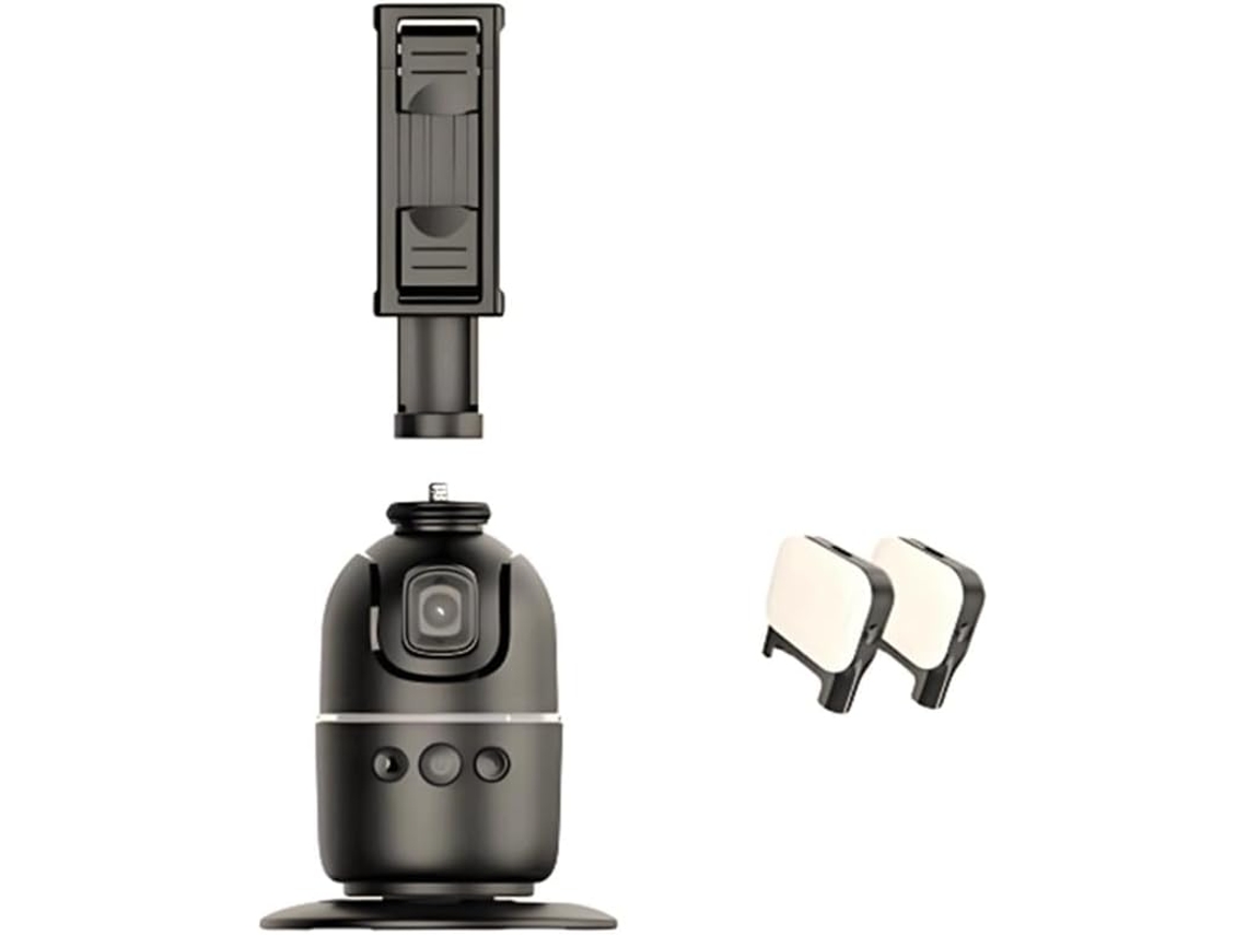 Estabilizador Inteligente Con Ia, Rotación De 360°, Seguimiento Automático Y Doble Cámara.