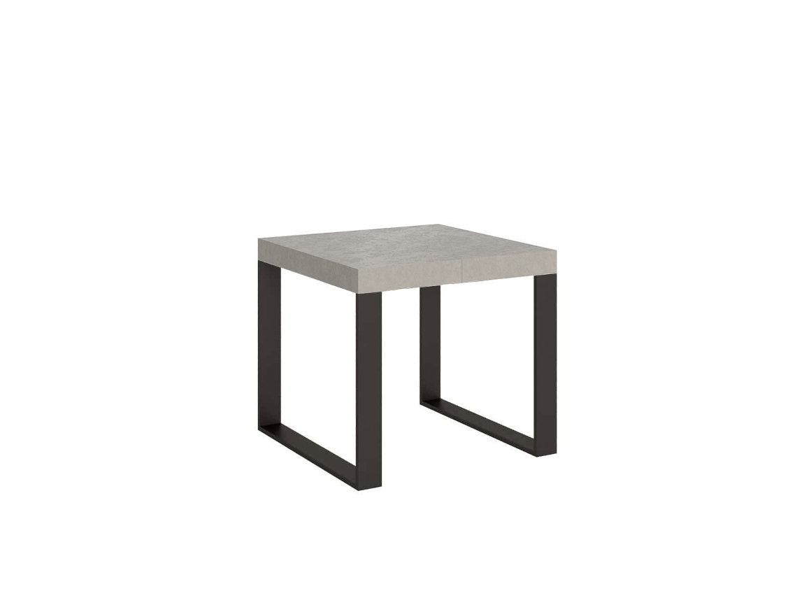 Mesa Extensible 90/246x90 cm Tecno Premium Cashmere Patas Antracita Itamoby