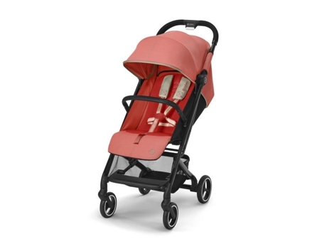 Carrinho de carro compacto beezy hibiscus vermelho cybex - do nascimento a 4 anos - vermelho