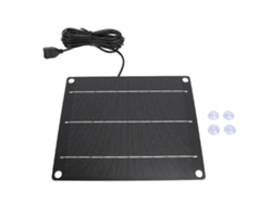 Cargador Solar Portátil 6w De Alto Rendimiento Conversión Energética Con Usb Multifuncional Para Camping