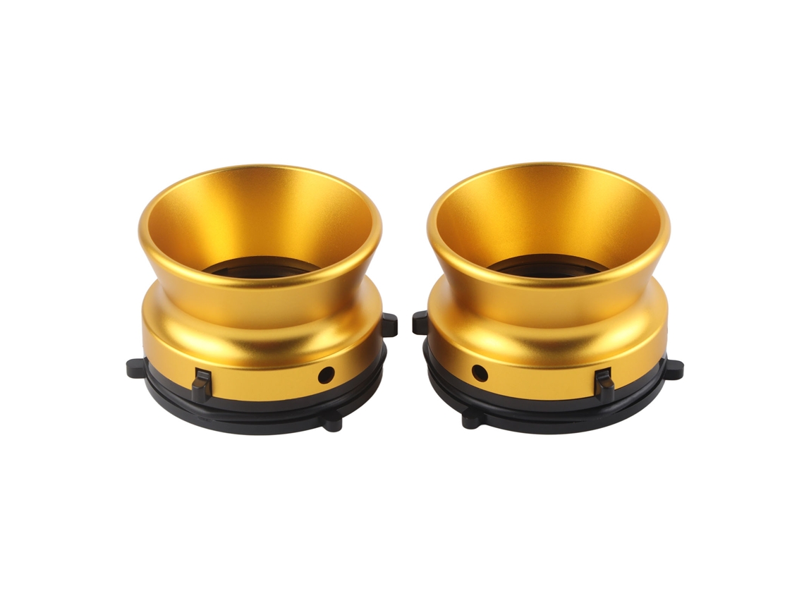 Adaptadores De Eje De Aluminio Nab De 10 Pulgadas Para Grabadoras De Cinta Studer, Revox, Akai Y Teac.