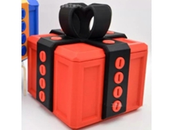 Caja de regalo 3D con tornillos, caja de regalo con almacenamiento giratorio Rosewell