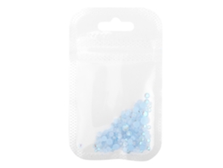Rebe - Kit de manicura DIY con piedras brillantes y purpurina, herramienta exquisita YG-02