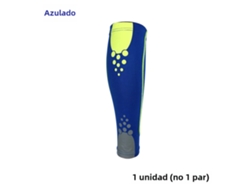 (azul L) Mangas De Compresión Deportivas Para Pantorrillas Para Correr Y Andar En Bicicleta