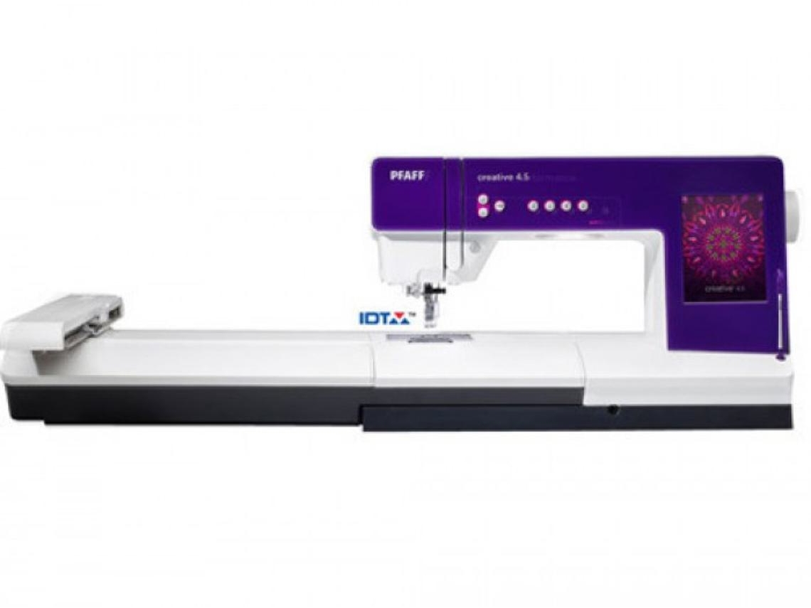 Máquina de coser y bordar PFAFF Creative 4.5 + unidad de bordado 360 x350
