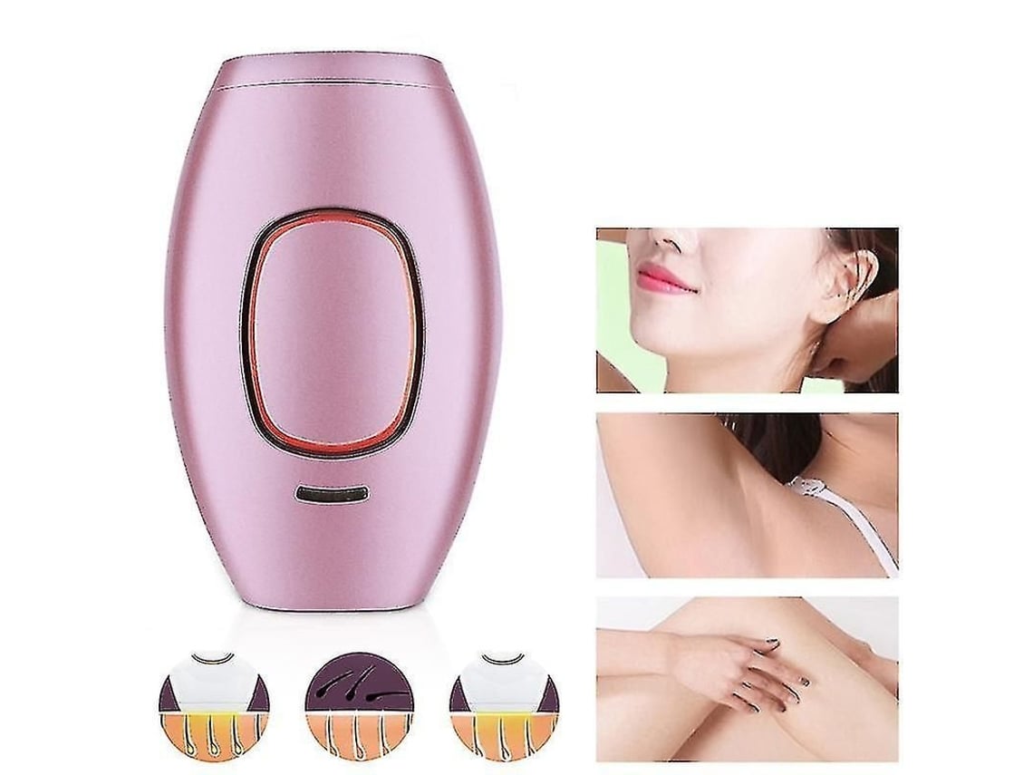 Dispositivo De Depilación Ipl, Sistema De Depilación Permanente Para Uso Doméstico Para Mujeres Y Hombres, Rosgold Eu Color