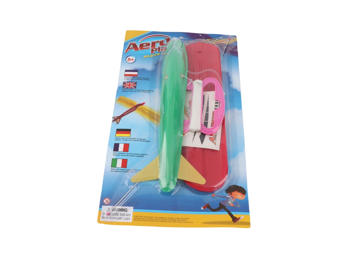 Juguete De Palomitas De Maíz Con Forma De Avión En 3d: Seguro, Duradero, De Pvc Pe, Fácil De Montar, Ligero Y Portátil Para Exteriores, Jardín Y Viajes.
