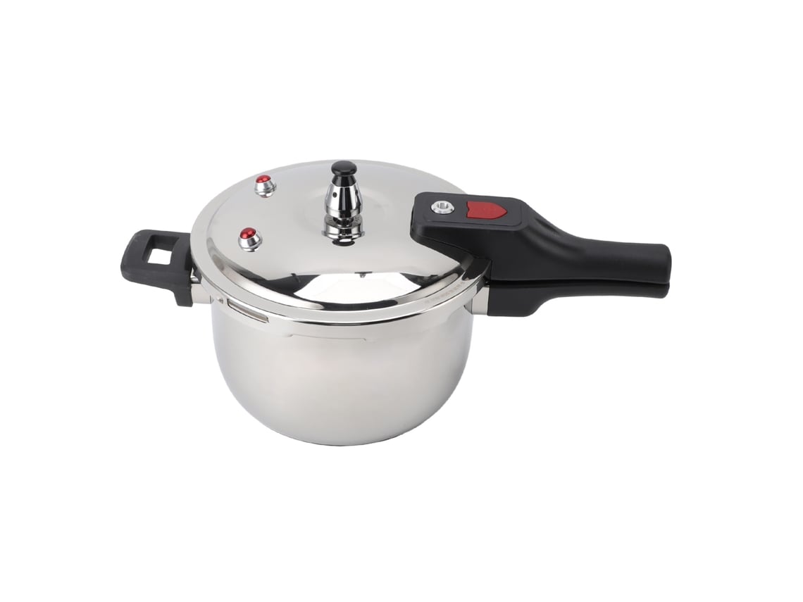 Olla A Presión De Acero Inoxidable 304, 3 L, 18 Cm, Cocción Rápida, Económica, Multifuncional.