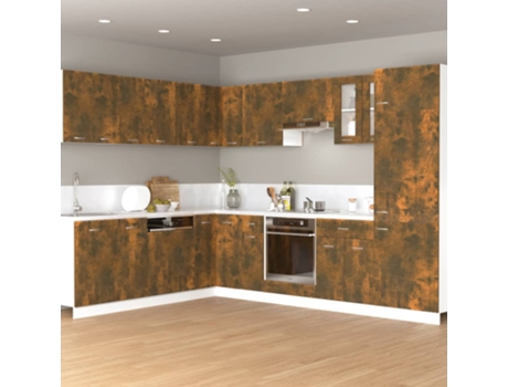 Armario de cocina VIDAXL Marrón Madera contrachapada (60x31x40 cm)