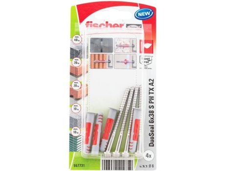 Blister FISCHER DUOSEAL 6X38 T A2 K