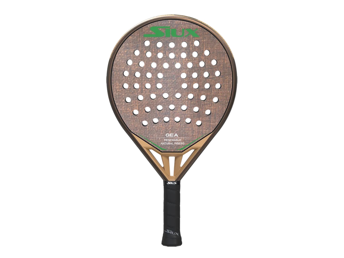 Pala de pádel SIUX de nivel avanzado con forma redonda. SIUX Padel