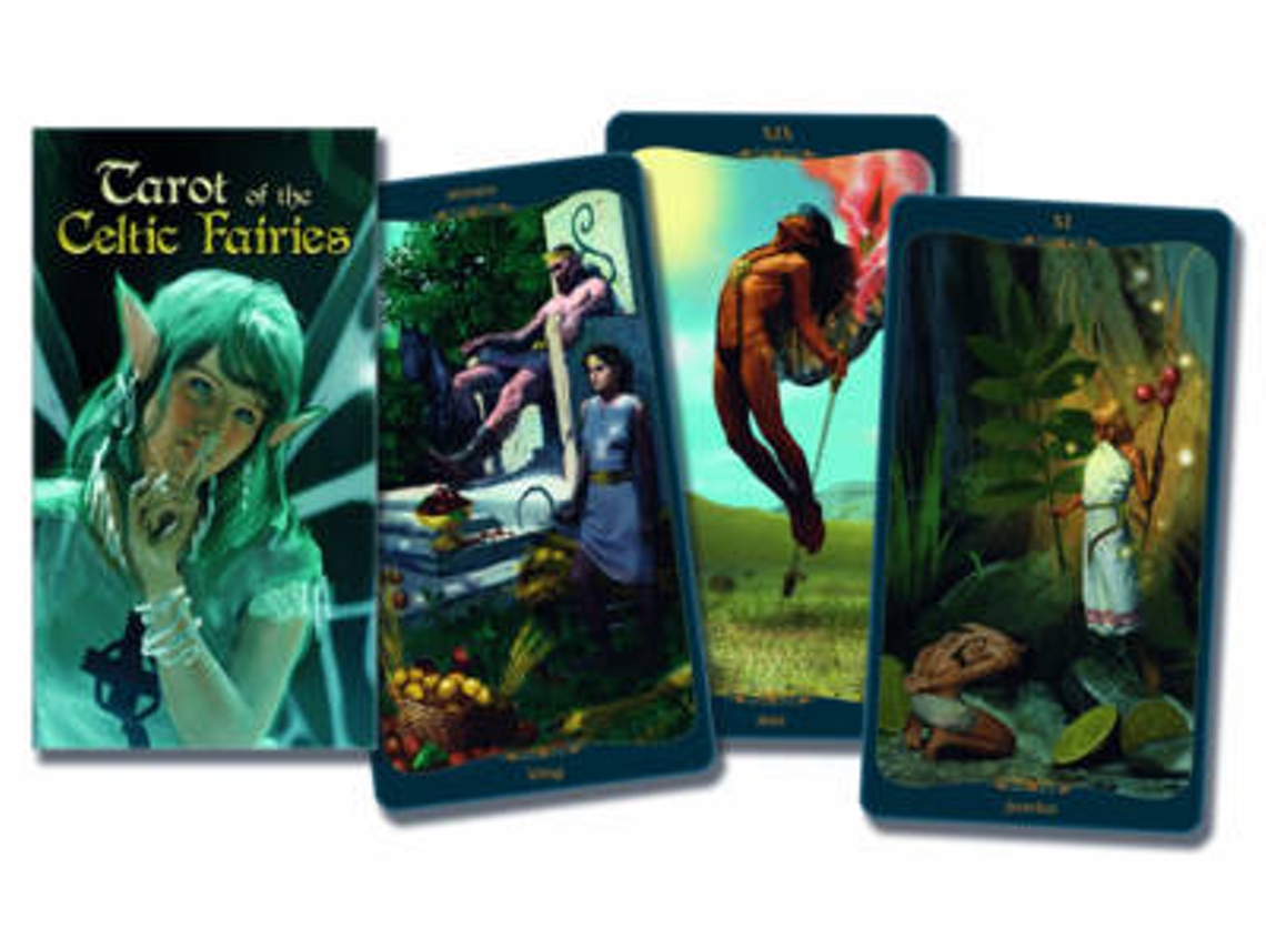 Libro Tarot of the Celtic Fairies de Mcelroy e Mark (Italiano)