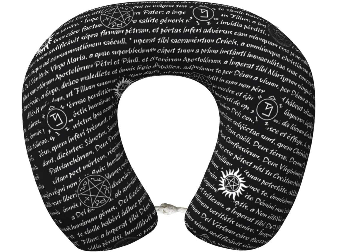 Almohada Viaje Espuma Viscoelástica Poliéster, Felpa Fácil Soporte, Ajustable Plegable: