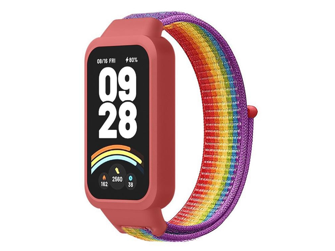 Funda para Xiaomi Smart Band 9 Active / Redmi Band 3 - Plástico - Correa de nailon integrada