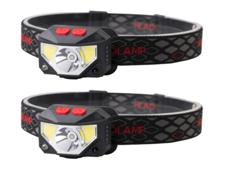 Linterna frontal recargable LED, linterna frontal USB, linterna frontal LED superbrillante, lámpara frontal con sensor de movimiento, linterna fron...